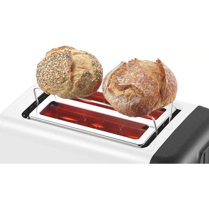 Bosch DesignLine TAT3P421GB 2 Slice Toaster - White