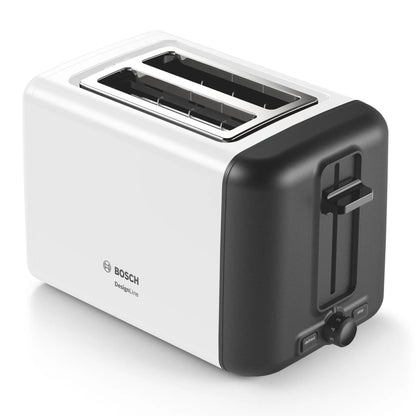 Bosch DesignLine TAT3P421GB 2 Slice Toaster - White