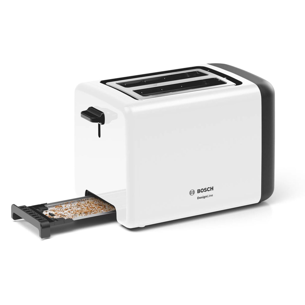 Bosch DesignLine TAT3P421GB 2 Slice Toaster - White