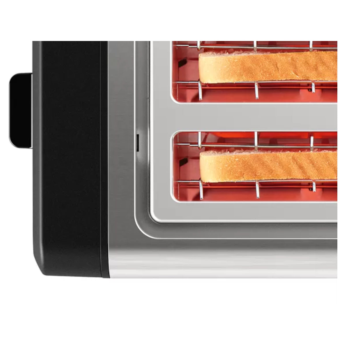 Bosch TAT4P440GB DesignLine 4 Slice Toaster - Stainless Steel