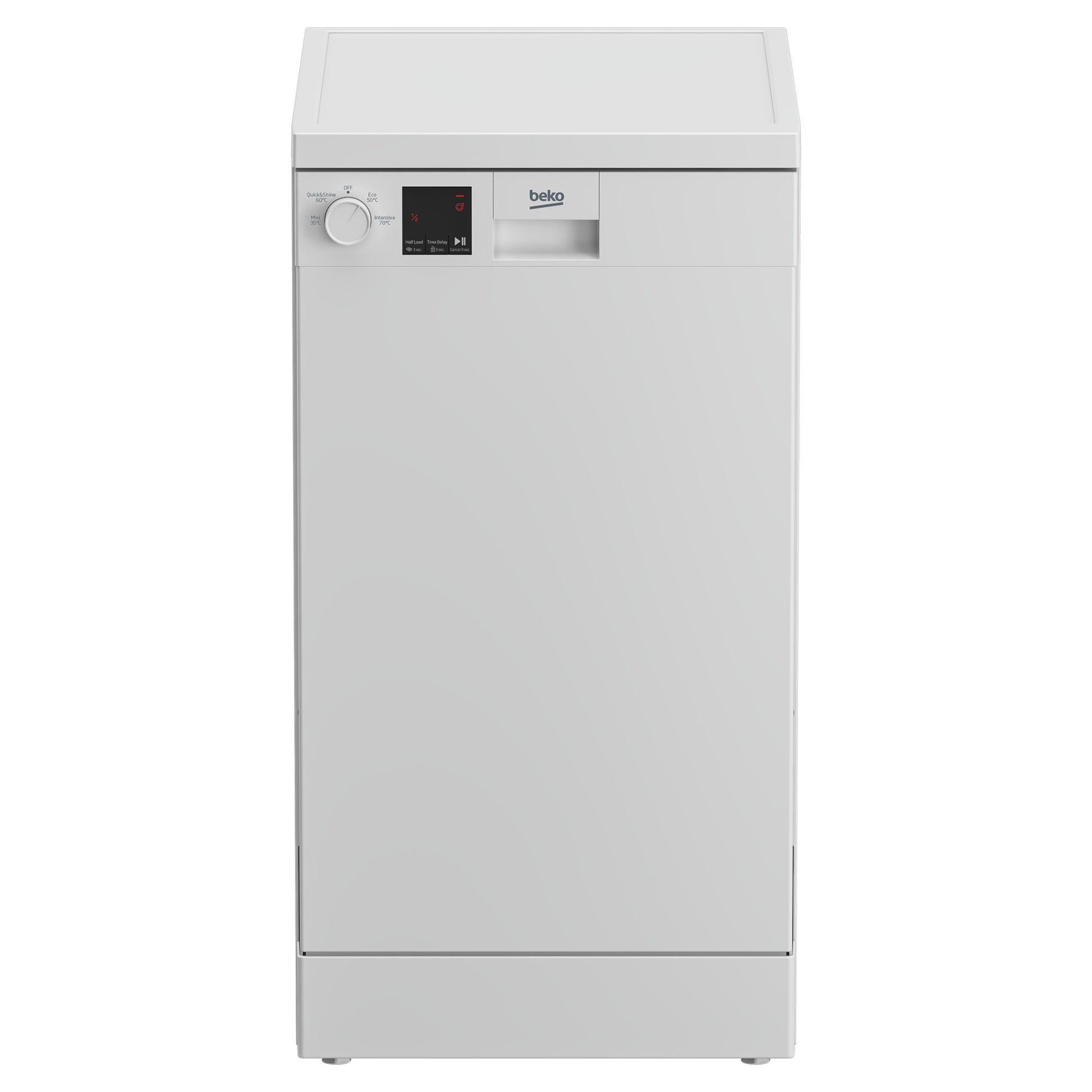 Beko Freestanding Slimline Dishwasher - DVS04X20W