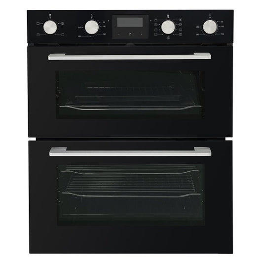 Belling BI703MFCBLK Double Multifunction Electric Built-Under Oven
