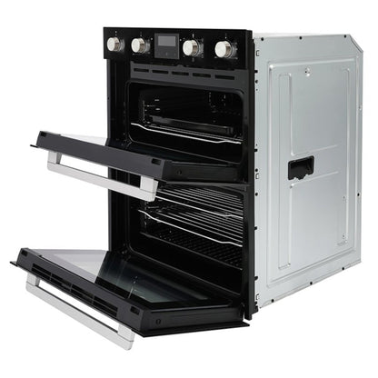 Belling BI703MFCBLK Double Multifunction Electric Built-Under Oven