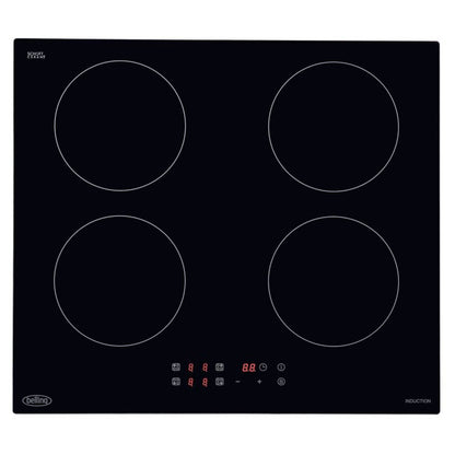 Belling IHT6013BLK 60cm Induction Hob with Touch Controls - Black