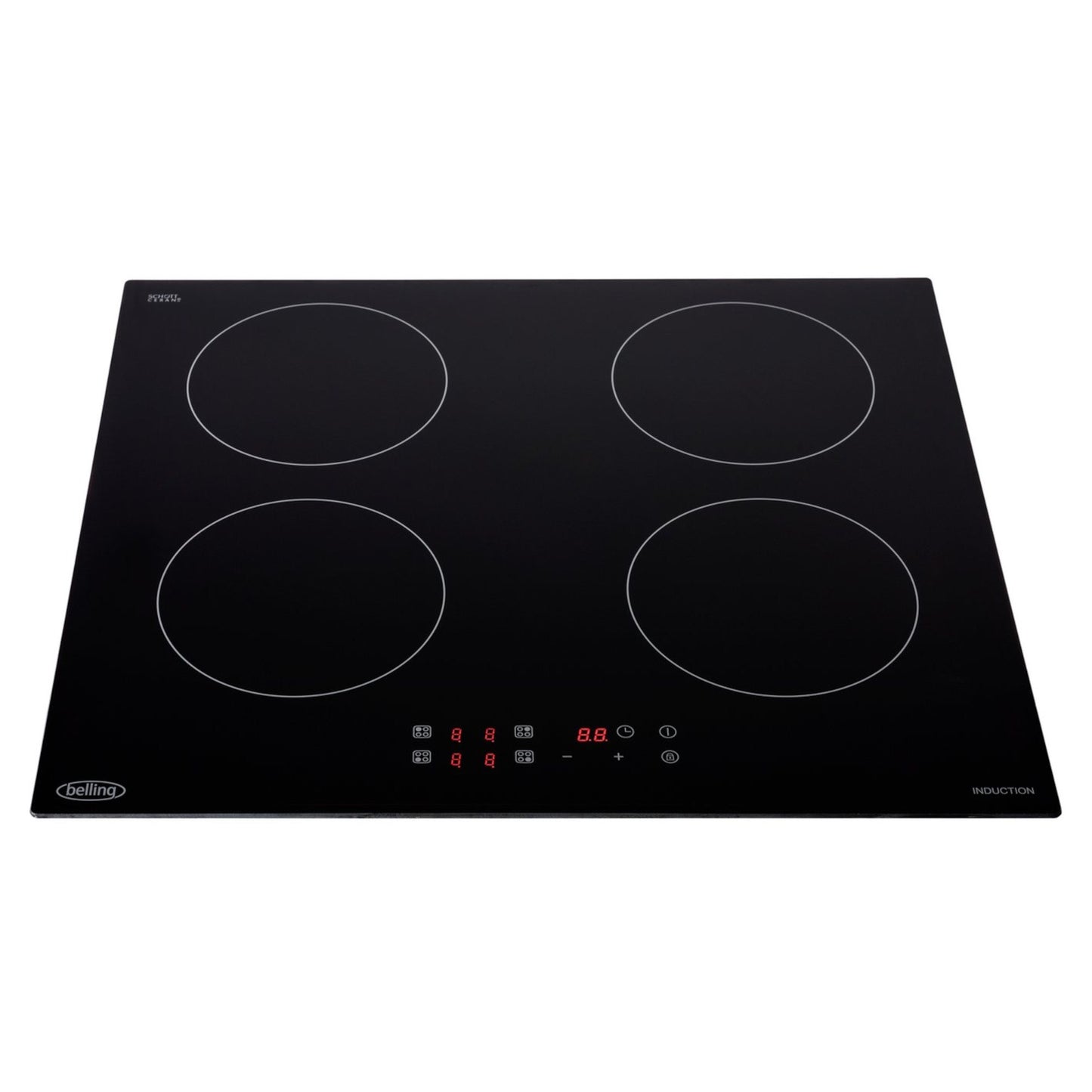 Belling IHT6013BLK 60cm Induction Hob with Touch Controls - Black