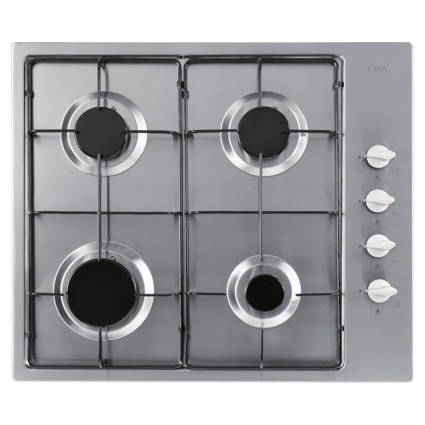 CDA HG6151SS 60cm 4 Burner Gas Hob
