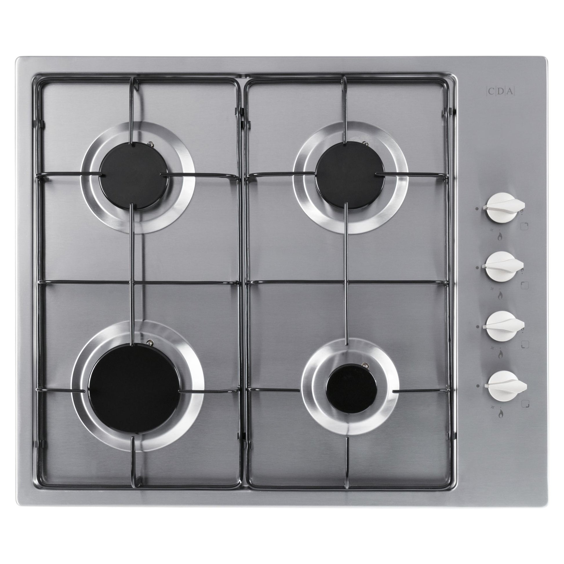 CDA HG6151SS 60cm 4 Burner Gas Hob