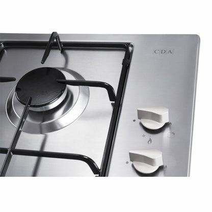 CDA HG6151SS 60cm 4 Burner Gas Hob