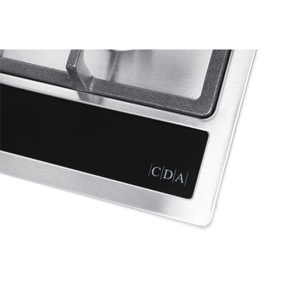 CDA HG7351SS 70cm 5 Burner Gas Hob with Wok Burner