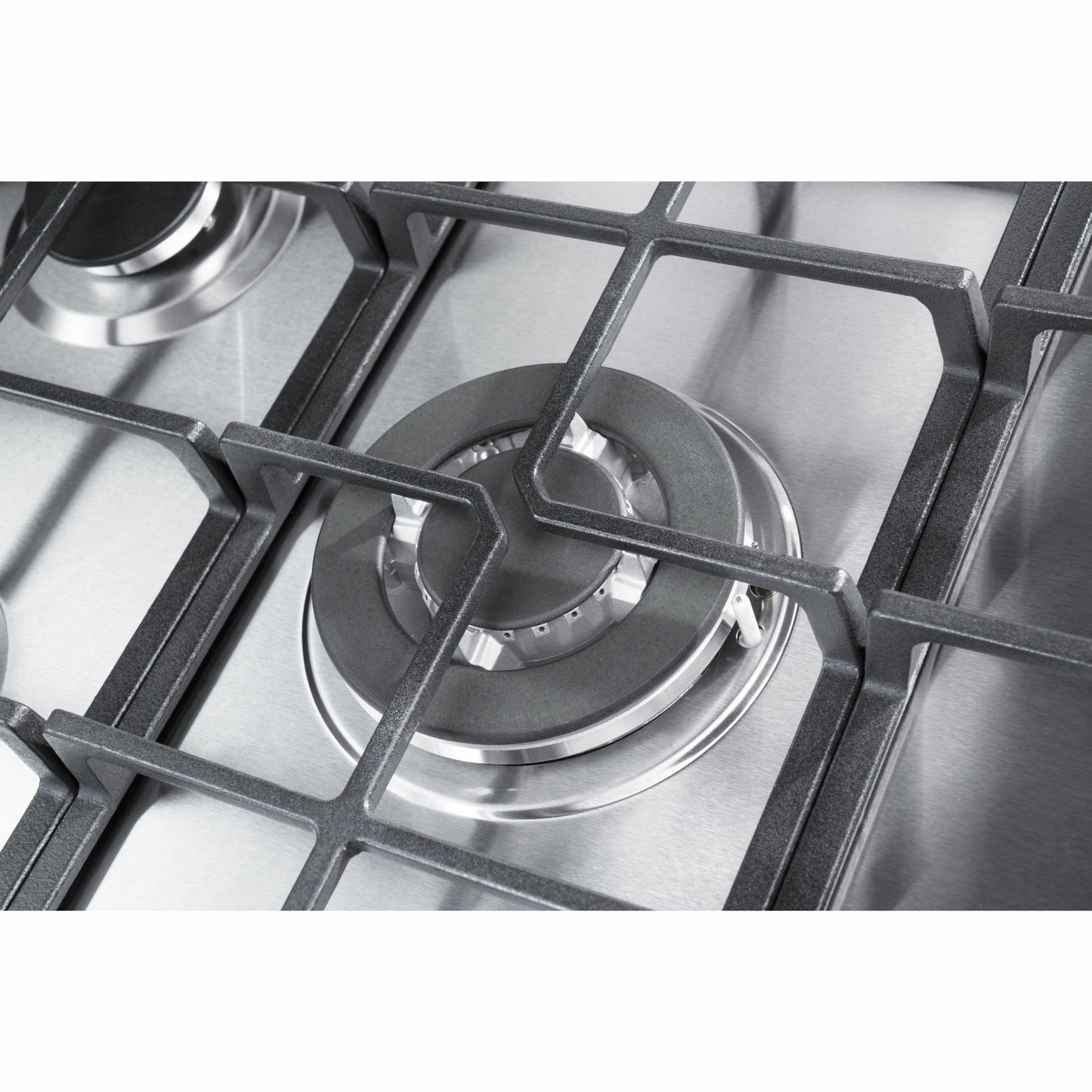 CDA HG7351SS 70cm 5 Burner Gas Hob with Wok Burner