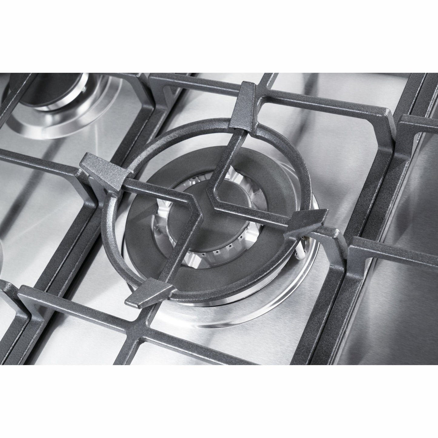 CDA HG7351SS 70cm 5 Burner Gas Hob with Wok Burner