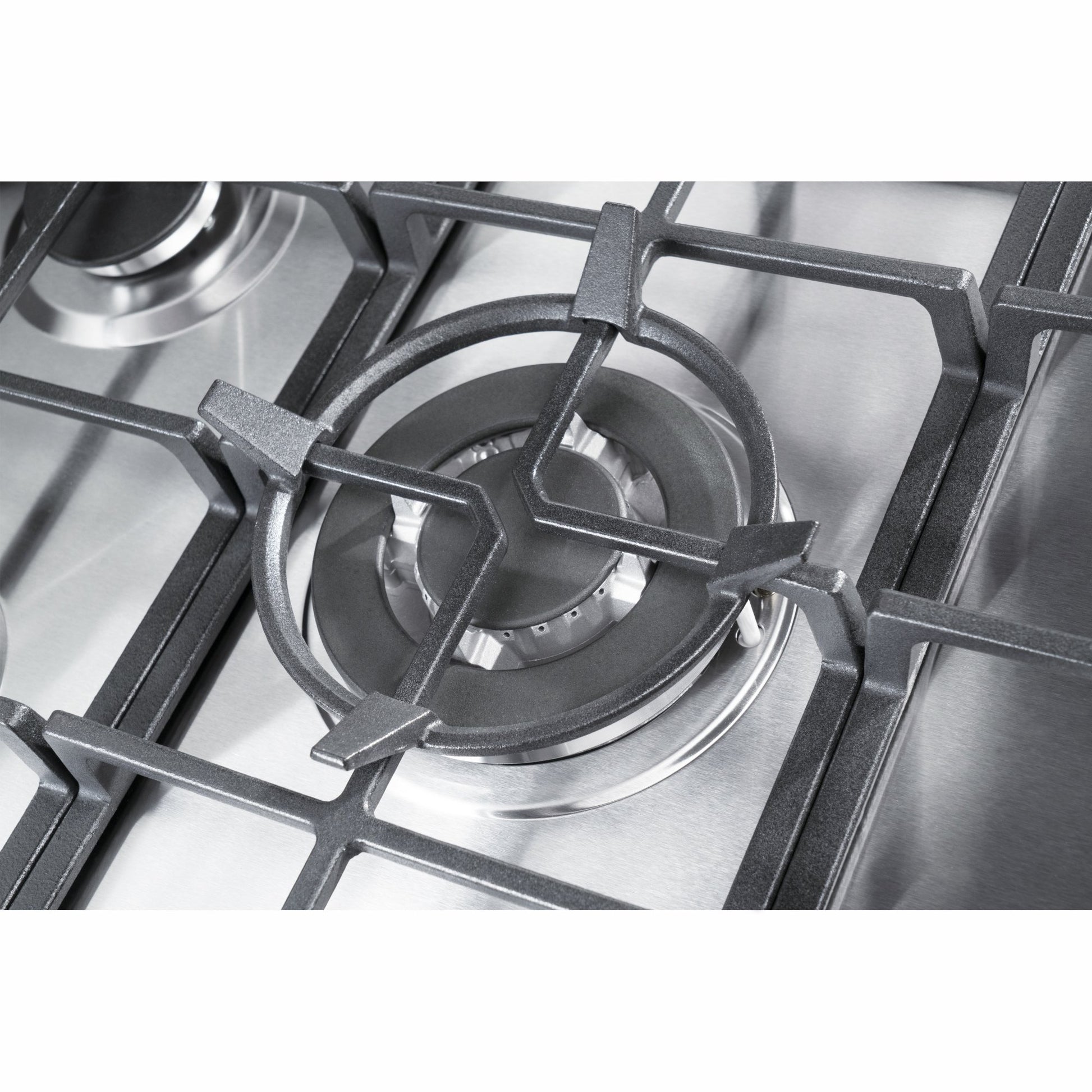 CDA HG7351SS 70cm 5 Burner Gas Hob with Wok Burner