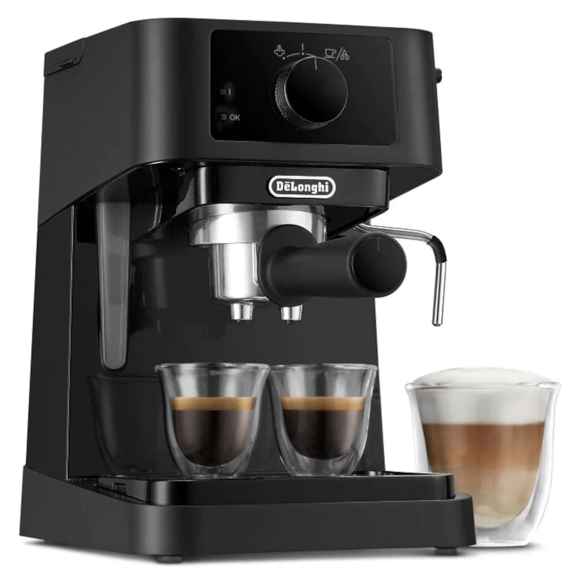 De'Longhi Stilosa EC230.BK Barista Espresso Machine & Cappuccino Maker
