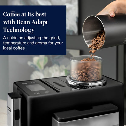 De'Longhi Rivelia EXAM440.55.B Bean to Cup Coffee Machine 19 Bar Pressure