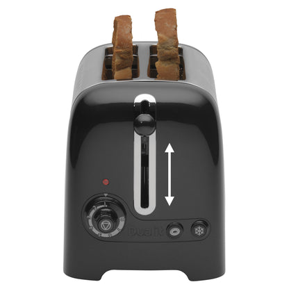 Dualit 26205 Lite 2 Slice Toaster - Gloss Black