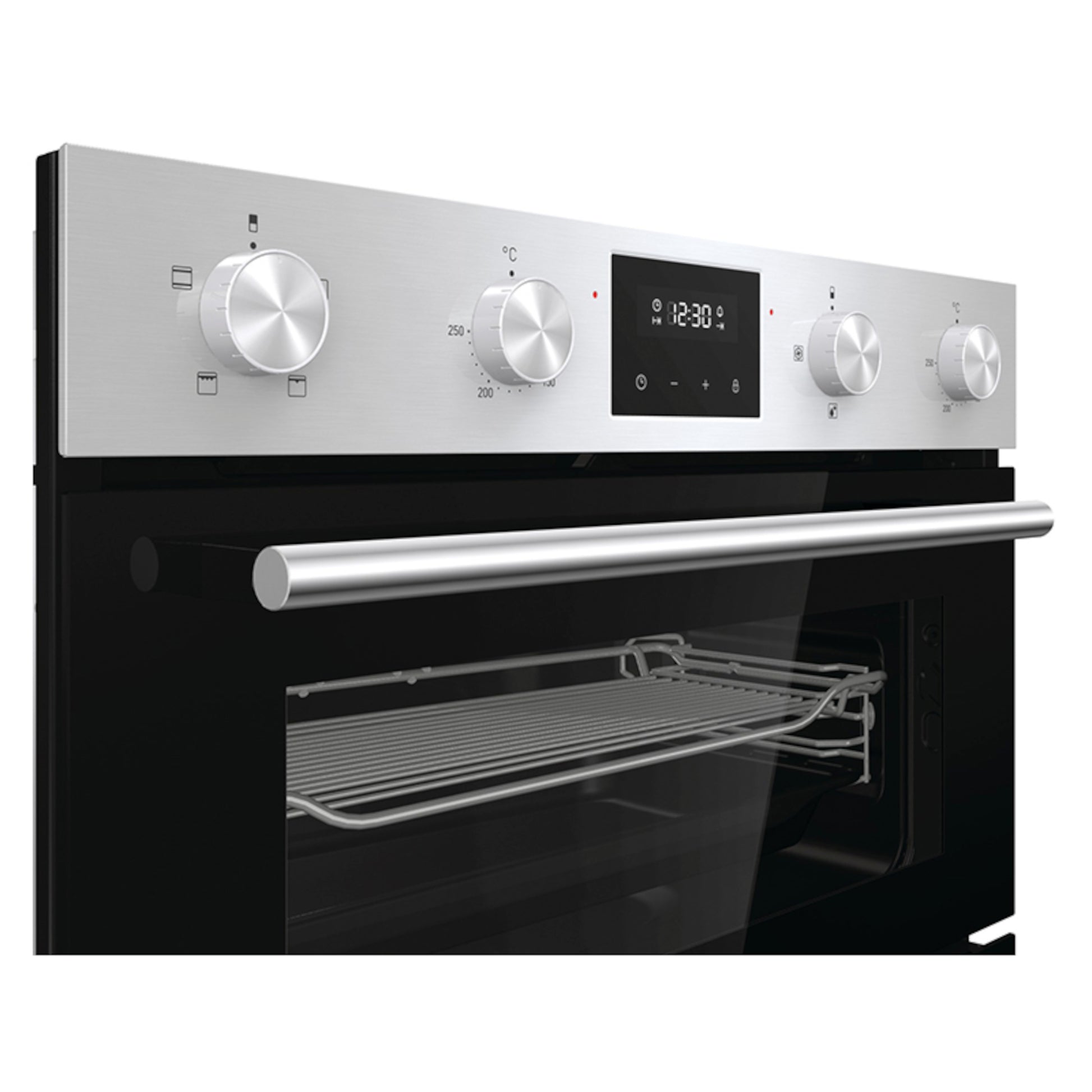 Hisense BID95211XUK Built-In Double Oven - Stainless Steel