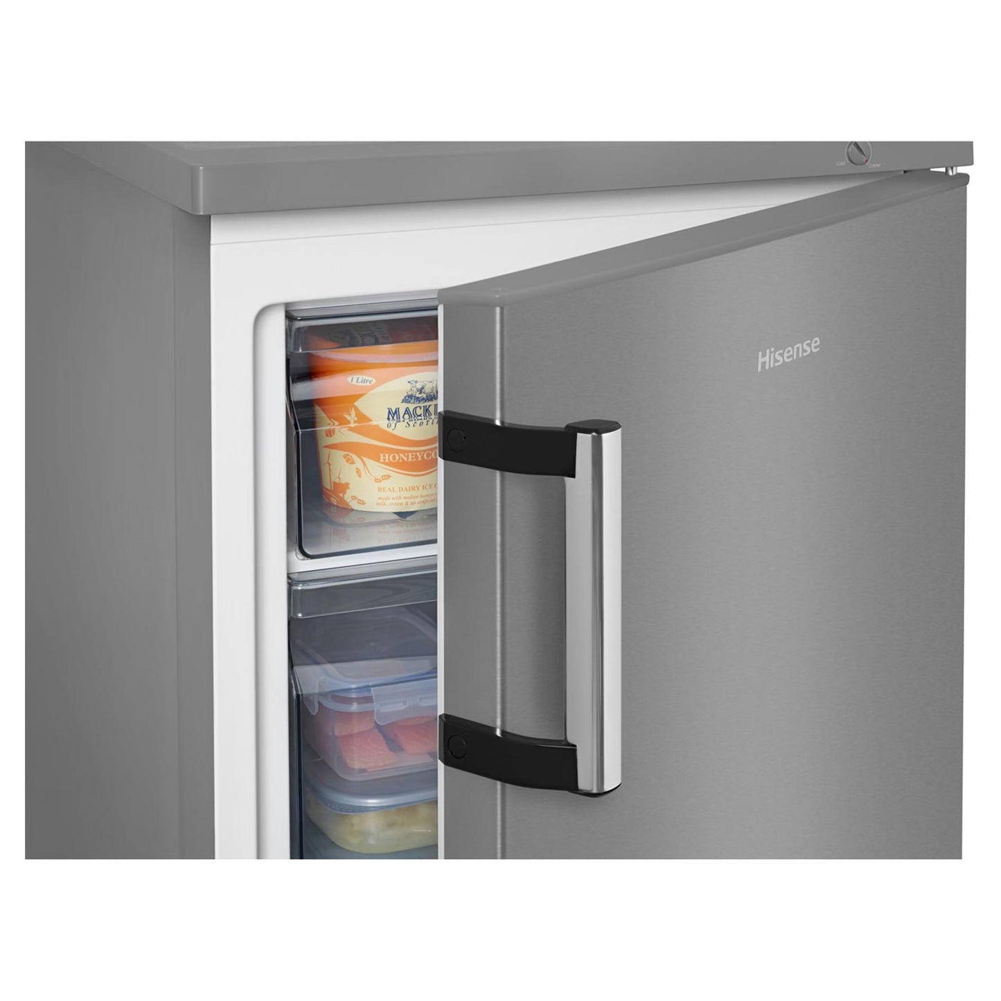 Hisense Undercounter Freezer - Grey - FV105D4BC21