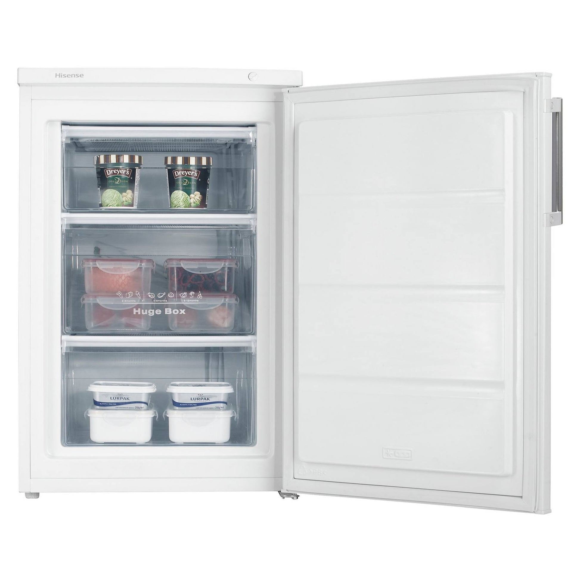 Hisense Undercounter Freezer - White - FV105D4BW21
