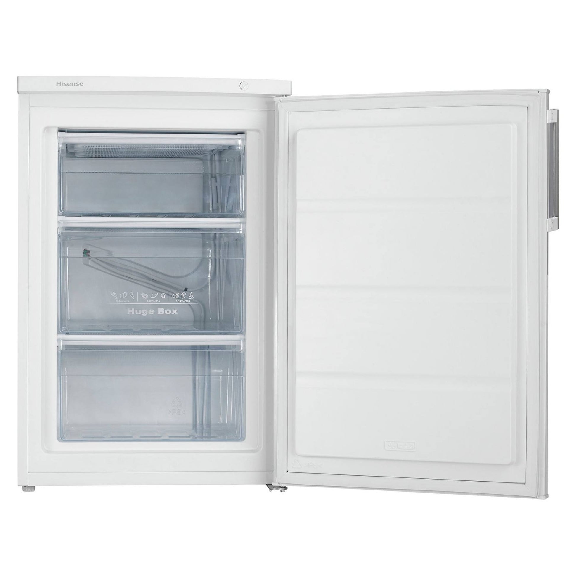 Hisense Undercounter Freezer - White - FV105D4BW21