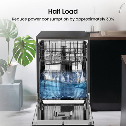 Hisense Hi4 Freestanding Full-Sized Dishwasher - HS622E90BUK