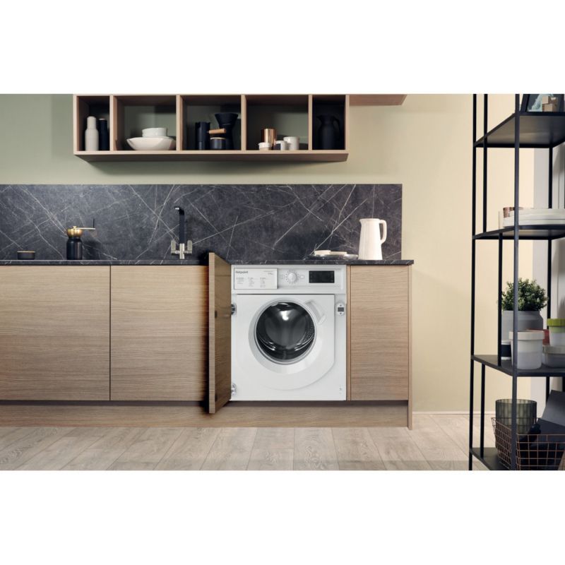 Hotpoint 7kg Wash 5kg Dry 1400rpm Built-In Washer Dryer - BI WDHG 75148 UK N