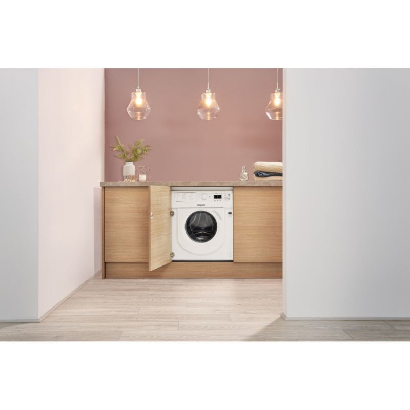 Hotpoint 7kg Wash 5kg Dry 1400rpm Built-In Washer Dryer - BI WDHG 75148 UK N