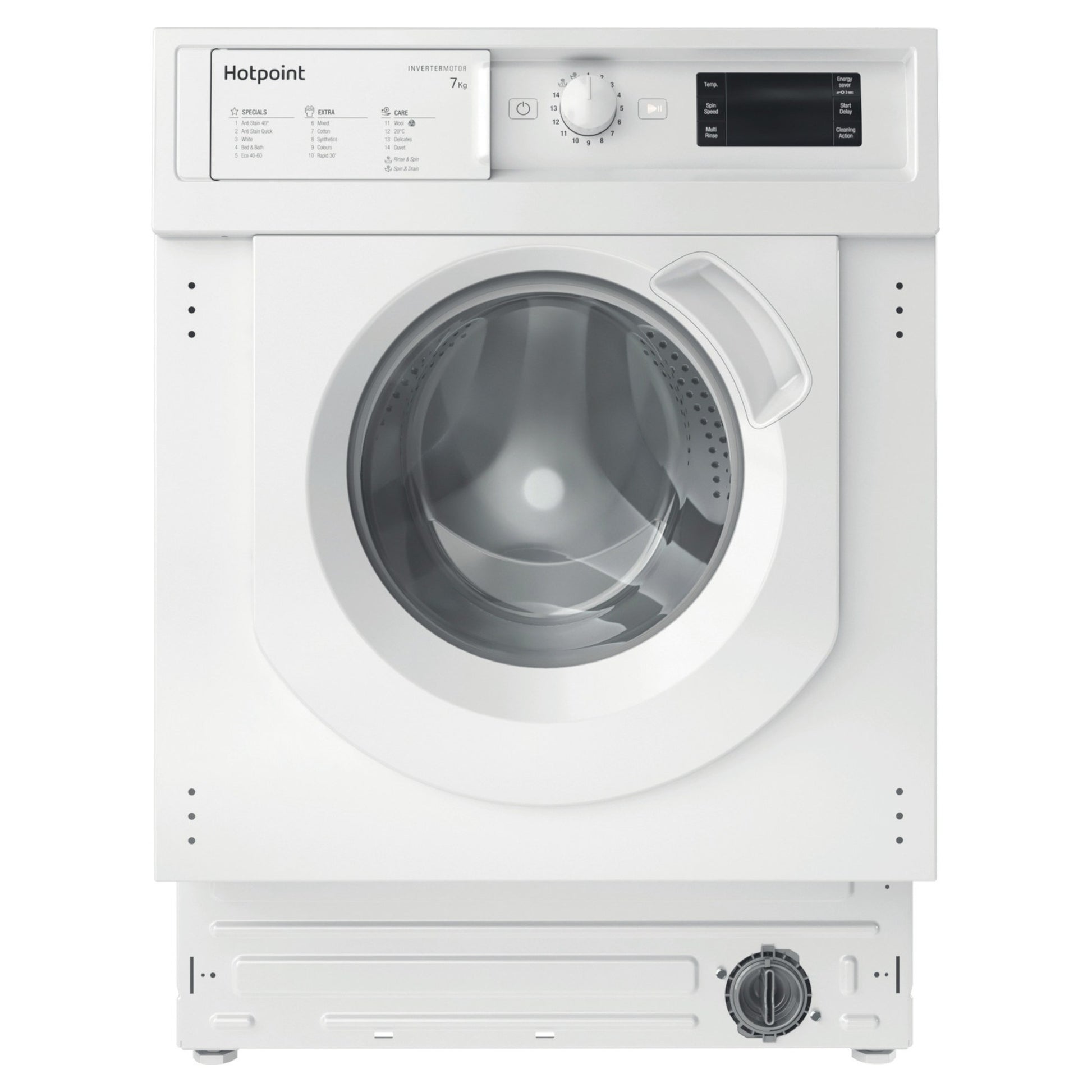 Hotpoint BI WMHG 71483 UK N 7kg 1400rpm Built-In Washing Machine
