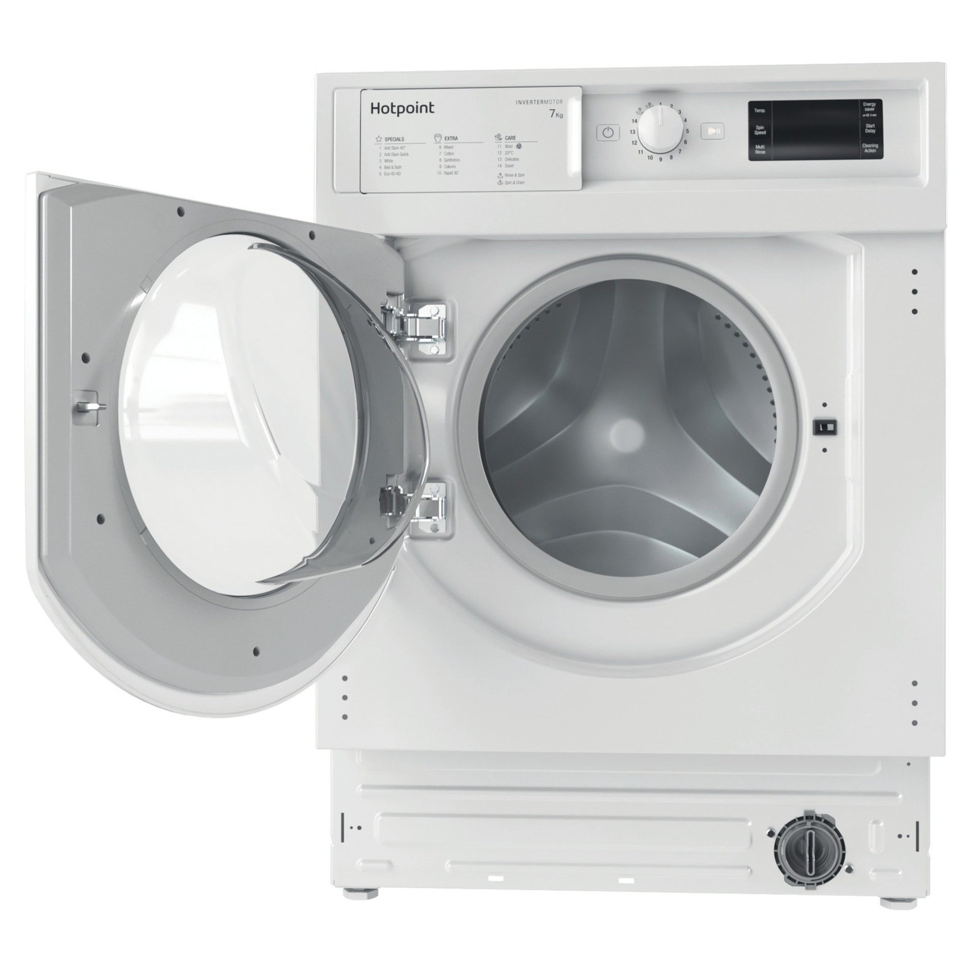 Hotpoint BI WMHG 71483 UK N 7kg 1400rpm Built-In Washing Machine