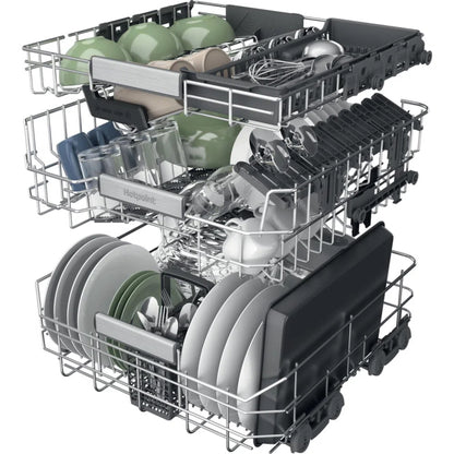 Hotpoint Hydroforce Fully Integrated Full-Sized Dishwasher - H8I HP42 L UK