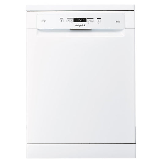 Hotpoint Freestanding Full-Sized Dishwasher - HFC 3C26 W C UK