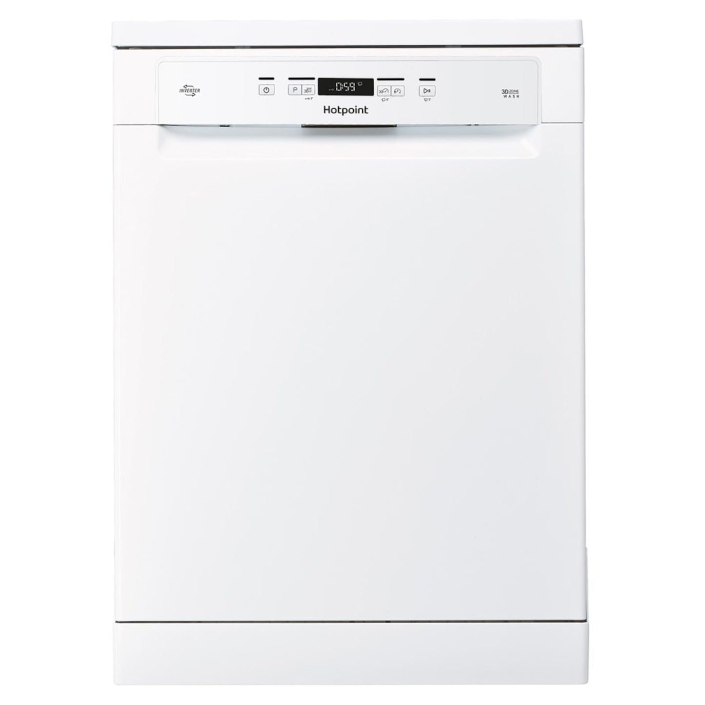Hotpoint Freestanding Full-Sized Dishwasher - HFC 3C26 W C UK