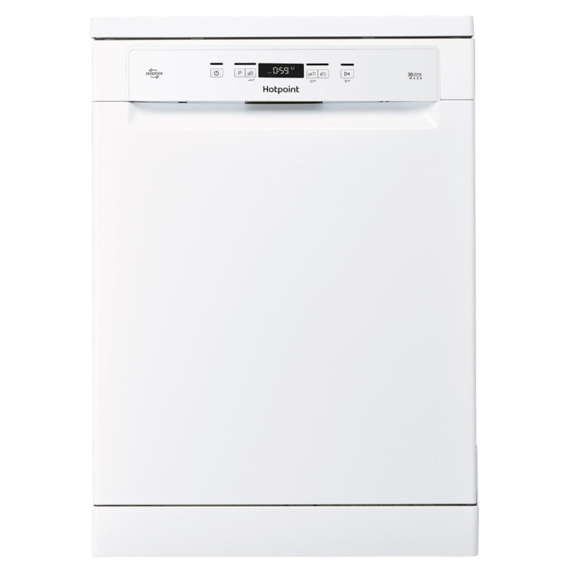 Hotpoint Freestanding Full-Sized Dishwasher - HFC 3C26 W C UK