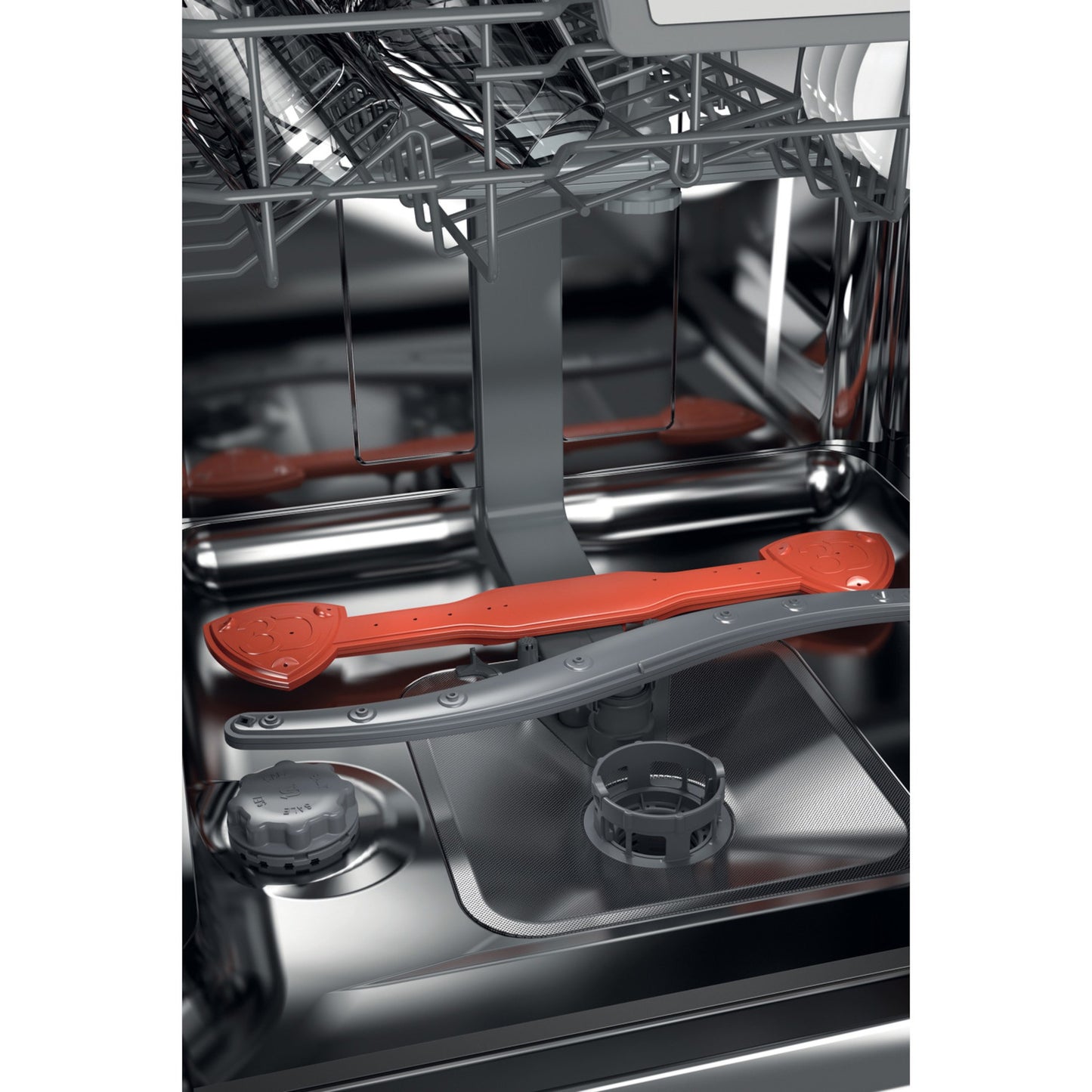 Hotpoint Freestanding Full-Sized Dishwasher - HFC 3C26 W C UK