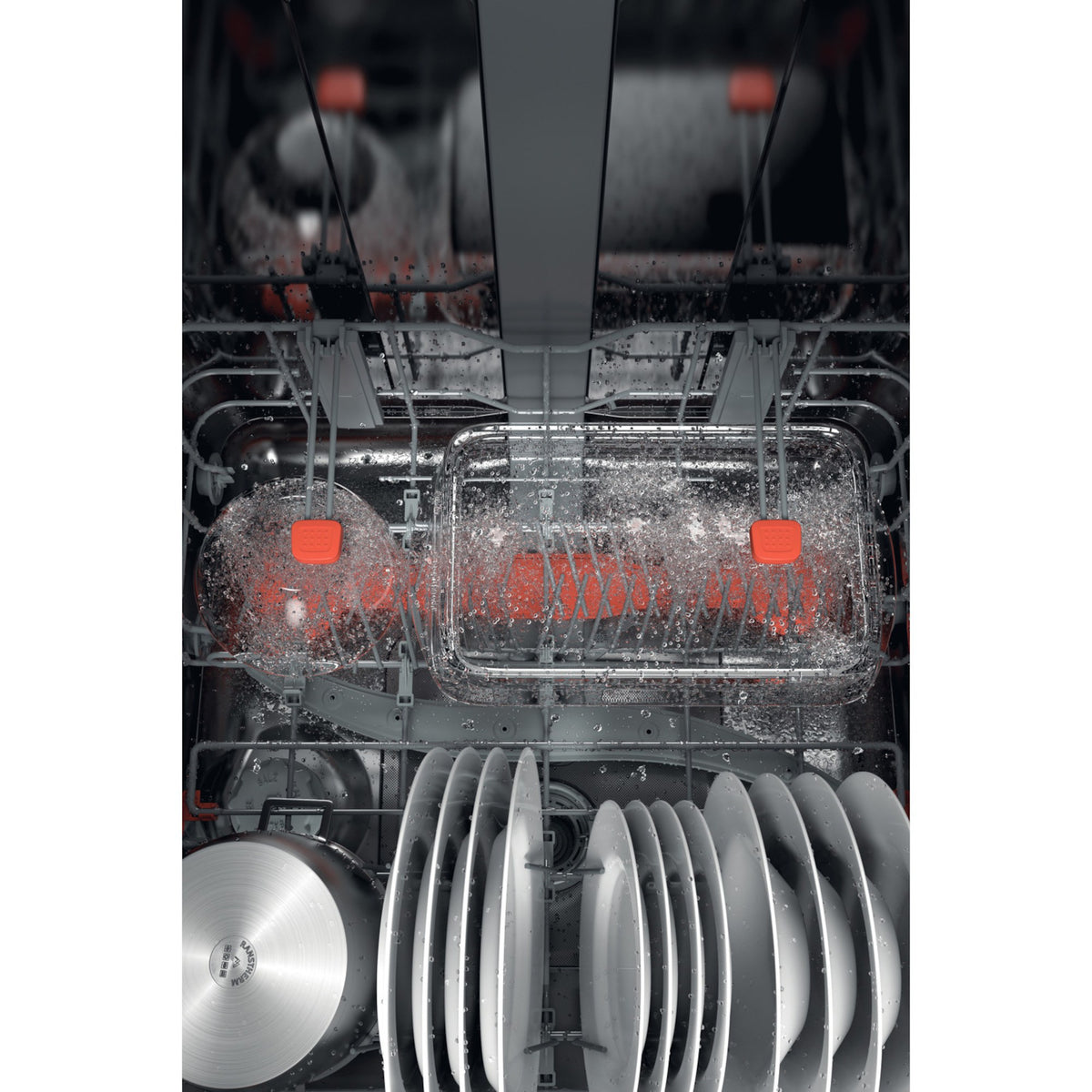 Hotpoint Freestanding Full-Sized Dishwasher - HFC 3C26 W C UK