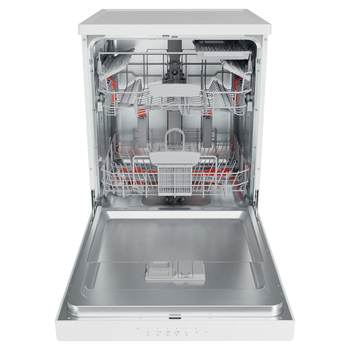 Hotpoint Freestanding Full-Sized Dishwasher - HFC 3C26 W C UK