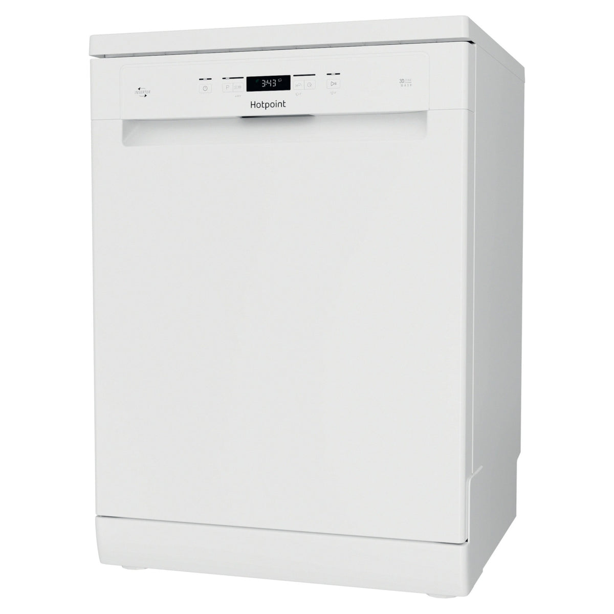 Hotpoint Freestanding Full-Sized Dishwasher - HFC 3C26 W C UK