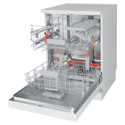 Hotpoint Freestanding Full-Sized Dishwasher - HFC 3C26 W C UK