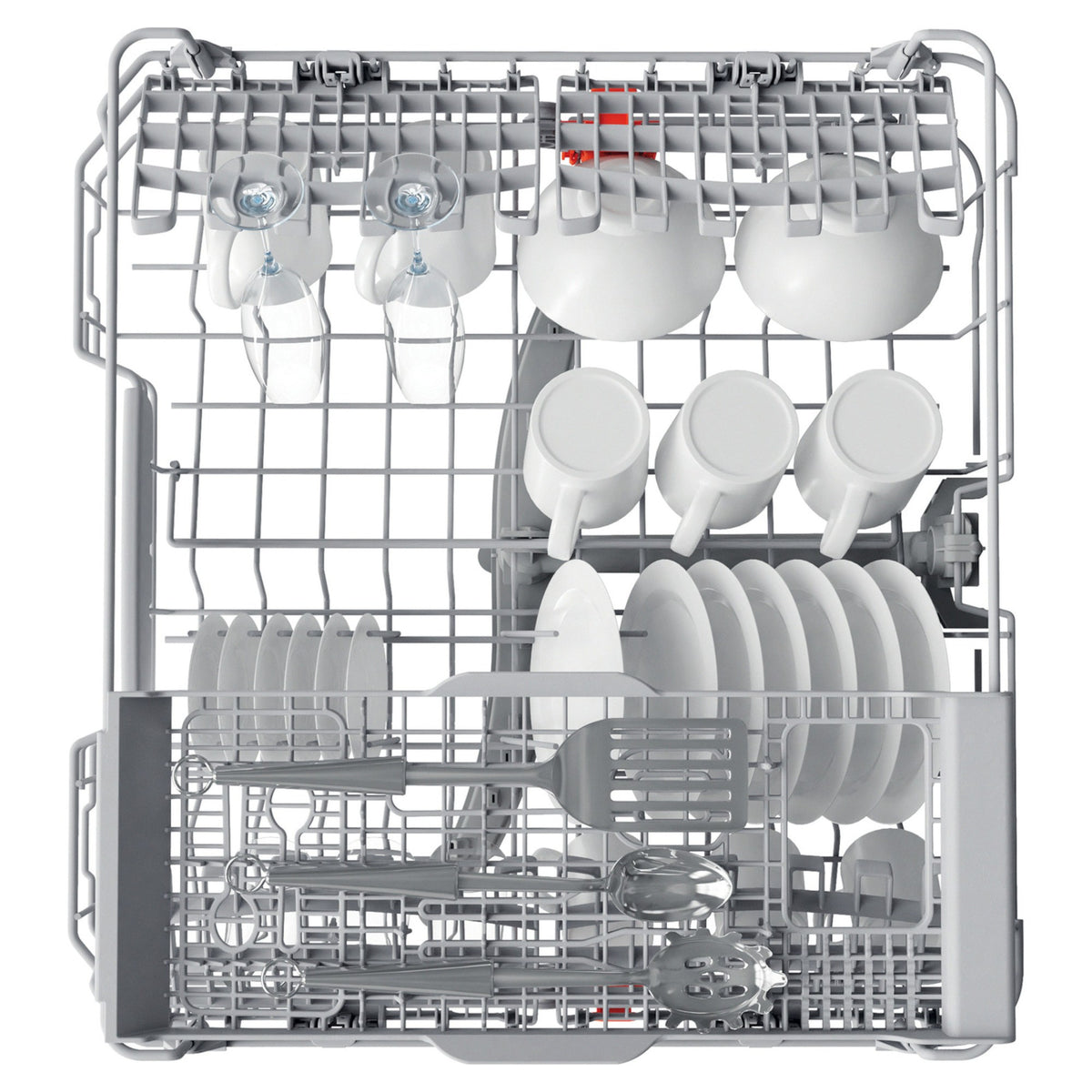 Hotpoint Freestanding Full-Sized Dishwasher - HFC 3C26 W C UK