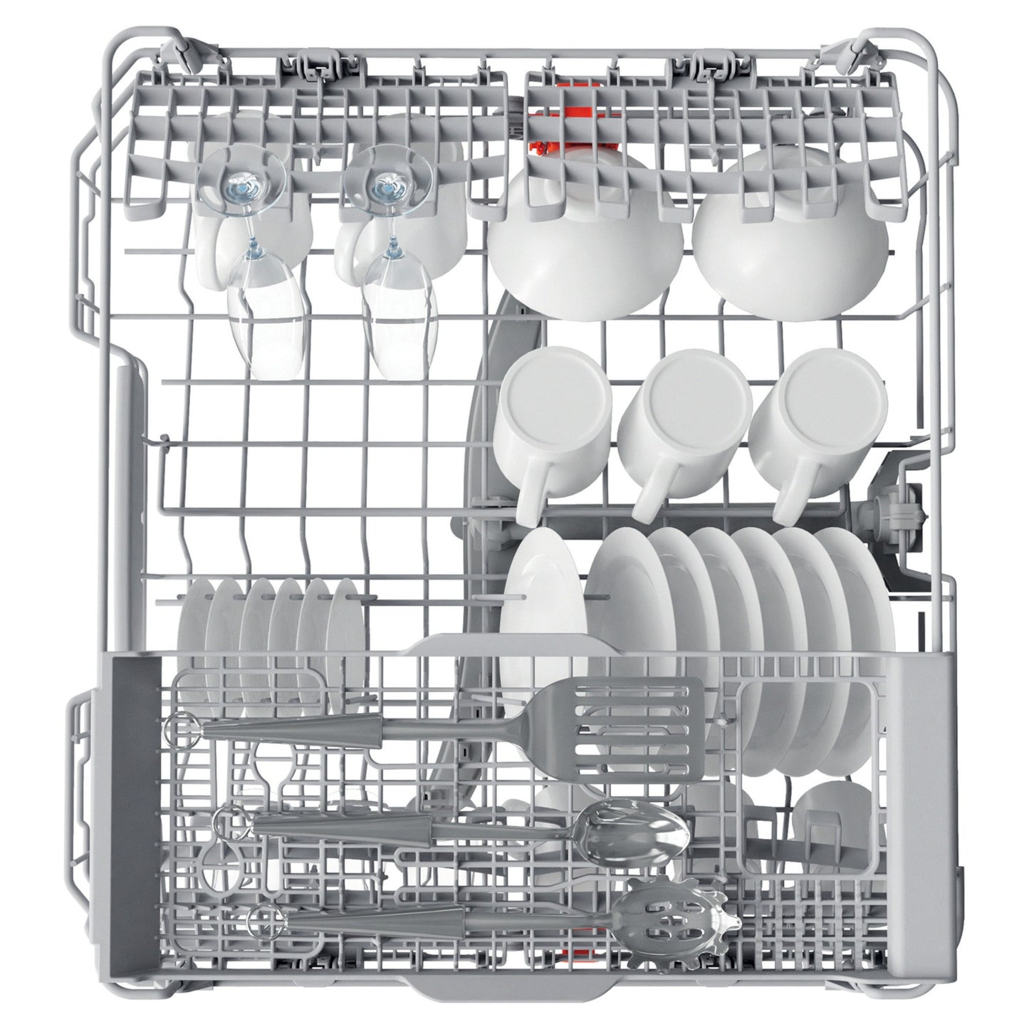 Hotpoint Freestanding Full-Sized Dishwasher - HFC 3C26 W C UK