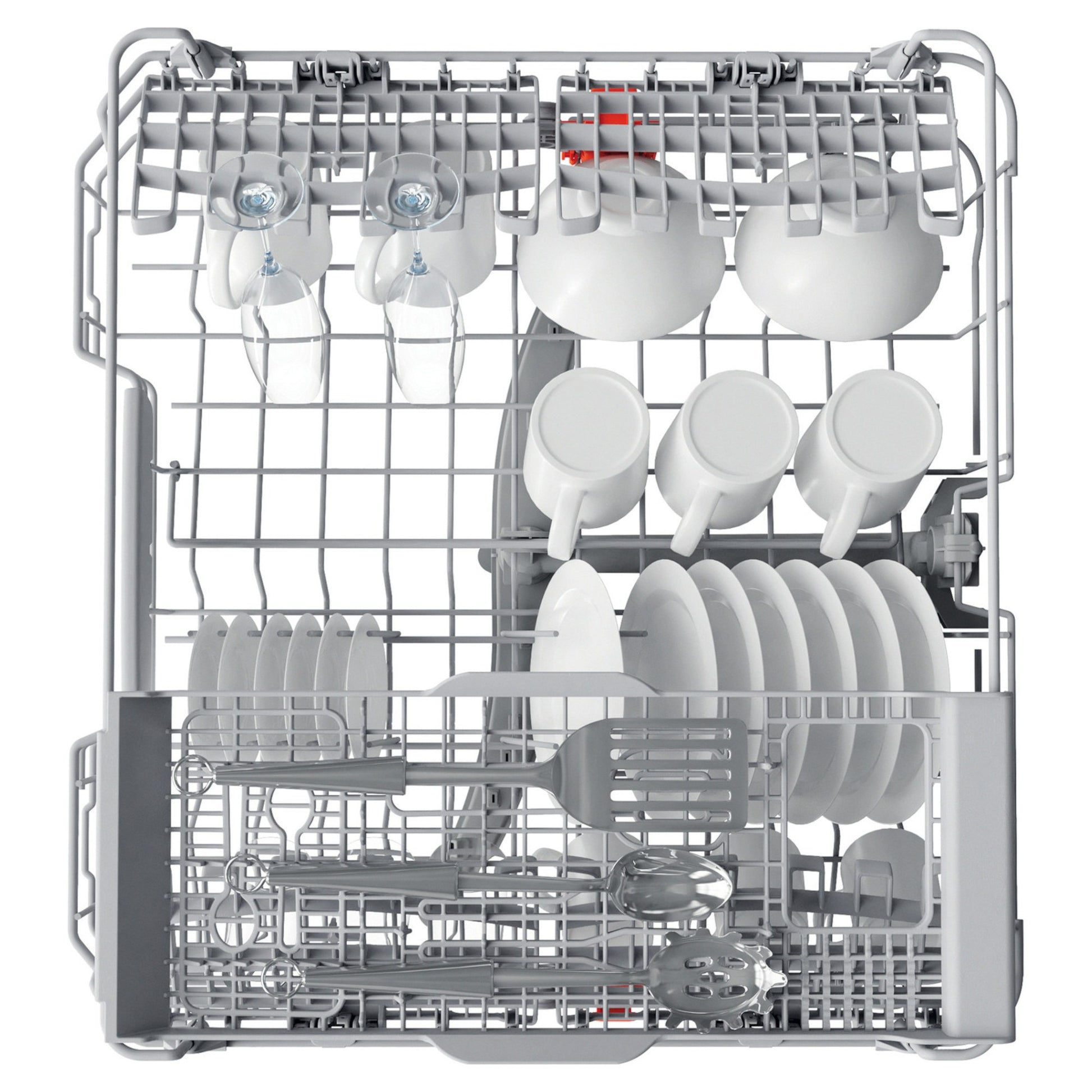 Hotpoint Freestanding Full-Sized Dishwasher - HFC 3C26 W C UK