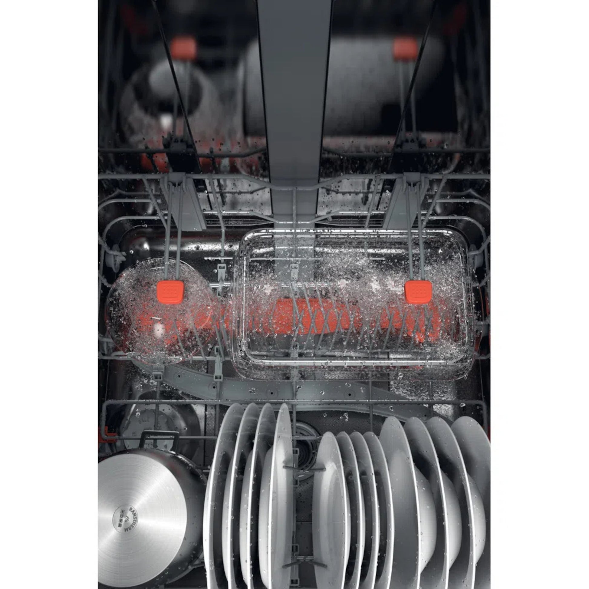 Hotpoint Freestanding Full-Sized Dishwasher - HFC 3C26 WC X UK