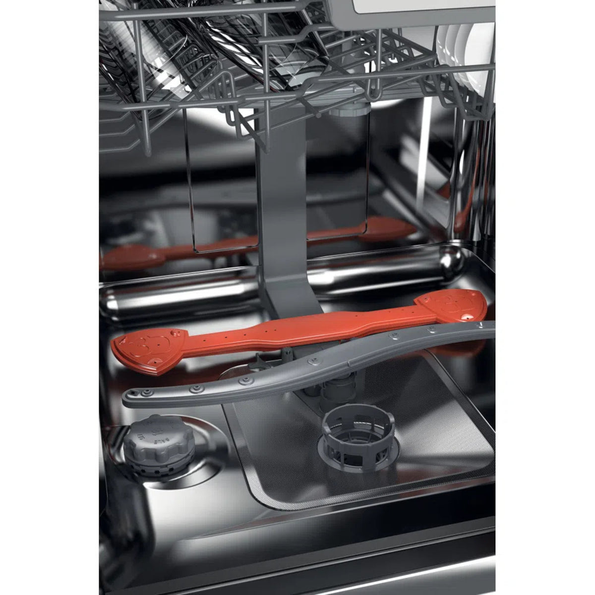 Hotpoint Freestanding Full-Sized Dishwasher - HFC 3C26 WC X UK