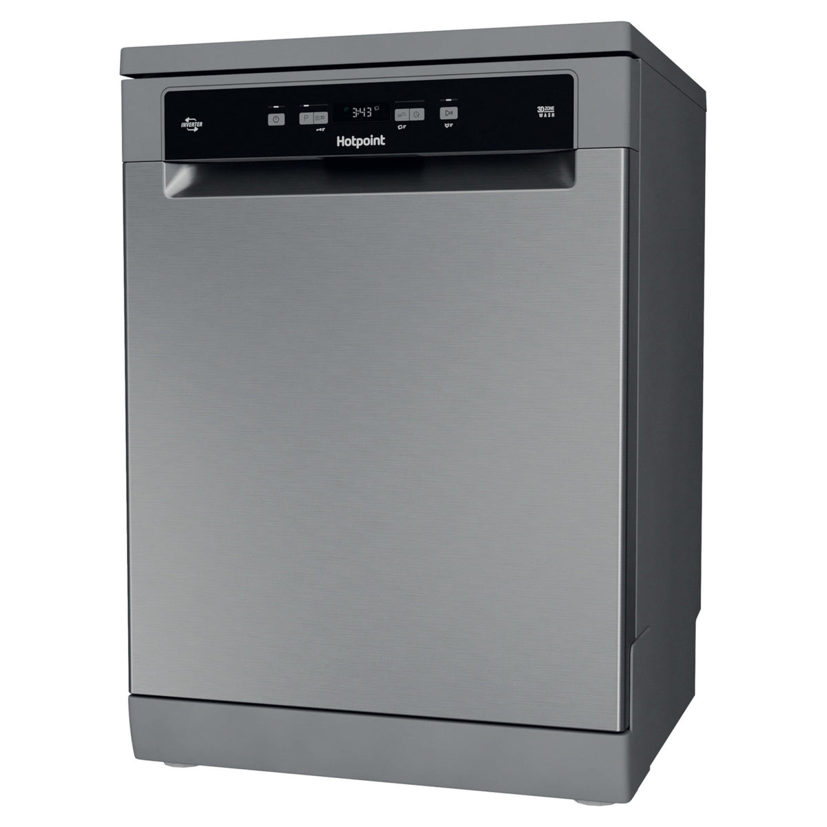 Hotpoint Freestanding Full-Sized Dishwasher - HFC 3C26 WC X UK