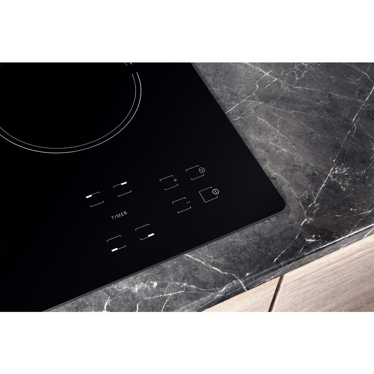 Hotpoint HR 612 C H 60cm 4 Zone Ceramic Hob - Black