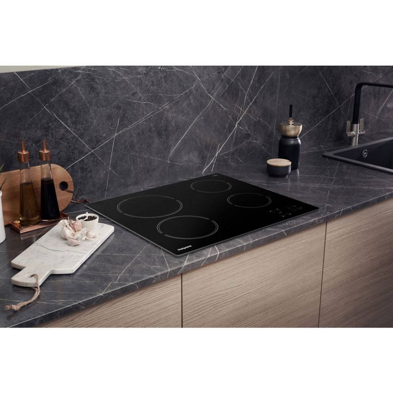 Hotpoint HR 612 C H 60cm 4 Zone Ceramic Hob - Black