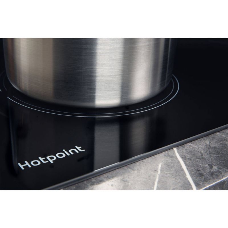 Hotpoint HR 612 C H 60cm 4 Zone Ceramic Hob - Black