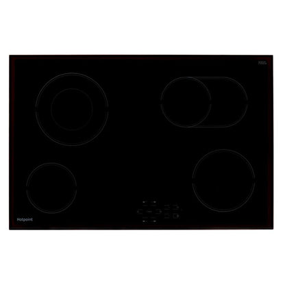 Hotpoint HR 724 B H 77cm 4 Zone Ceramic Hob - Black