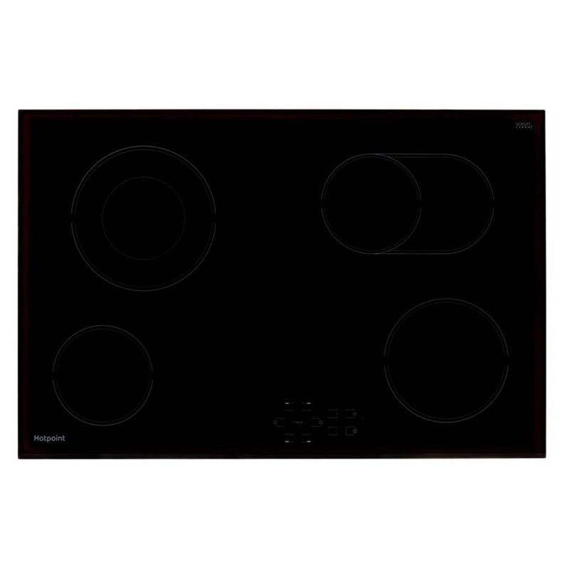 Hotpoint HR 724 B H 77cm 4 Zone Ceramic Hob - Black
