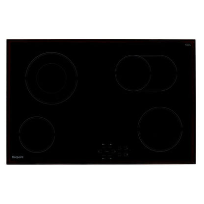 Hotpoint HR 724 B H 77cm 4 Zone Ceramic Hob - Black