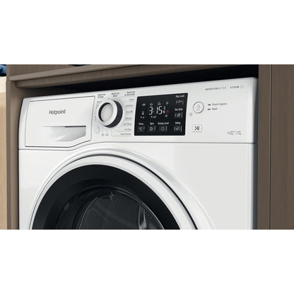Hotpoint Anti-Stain 11kg Wash 7kg Dry 1600rpm Washer Dryer - NDB 11724 W UK